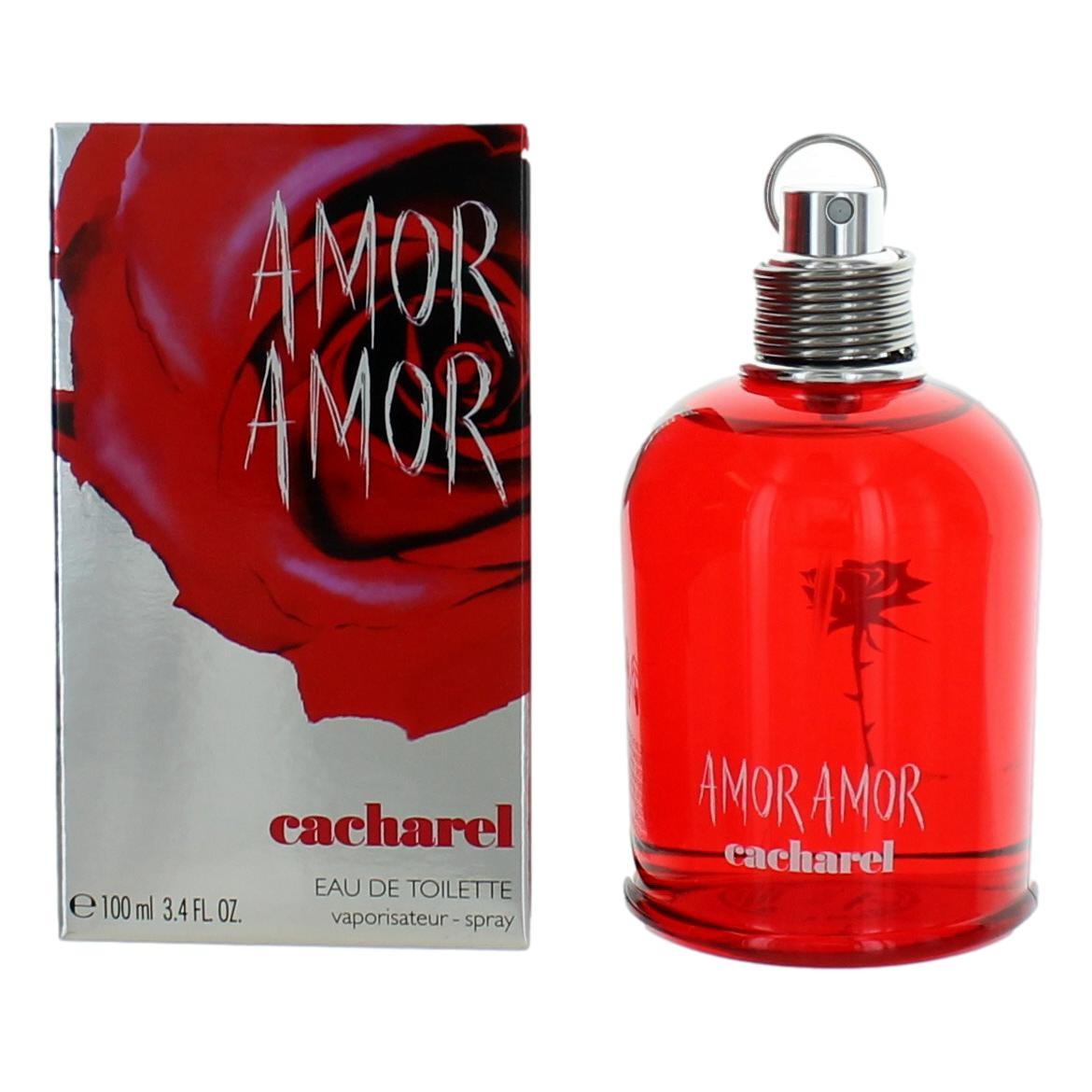 Amor Amor by Cacharel, 3.4 oz EDT Spray for Women by Cacharel