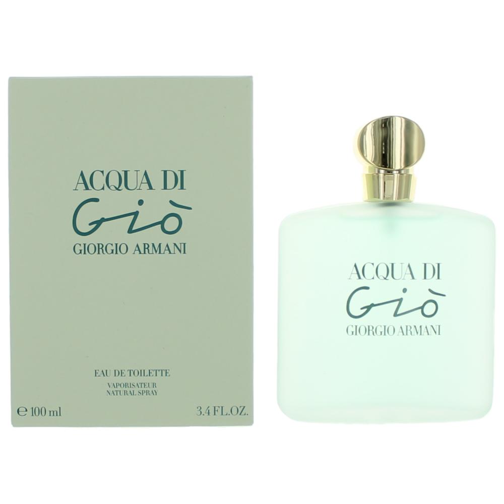 Acqua Di Gio by Giorgio Armani, 3.4 oz EDT Spray for Women by Giorgio Armani