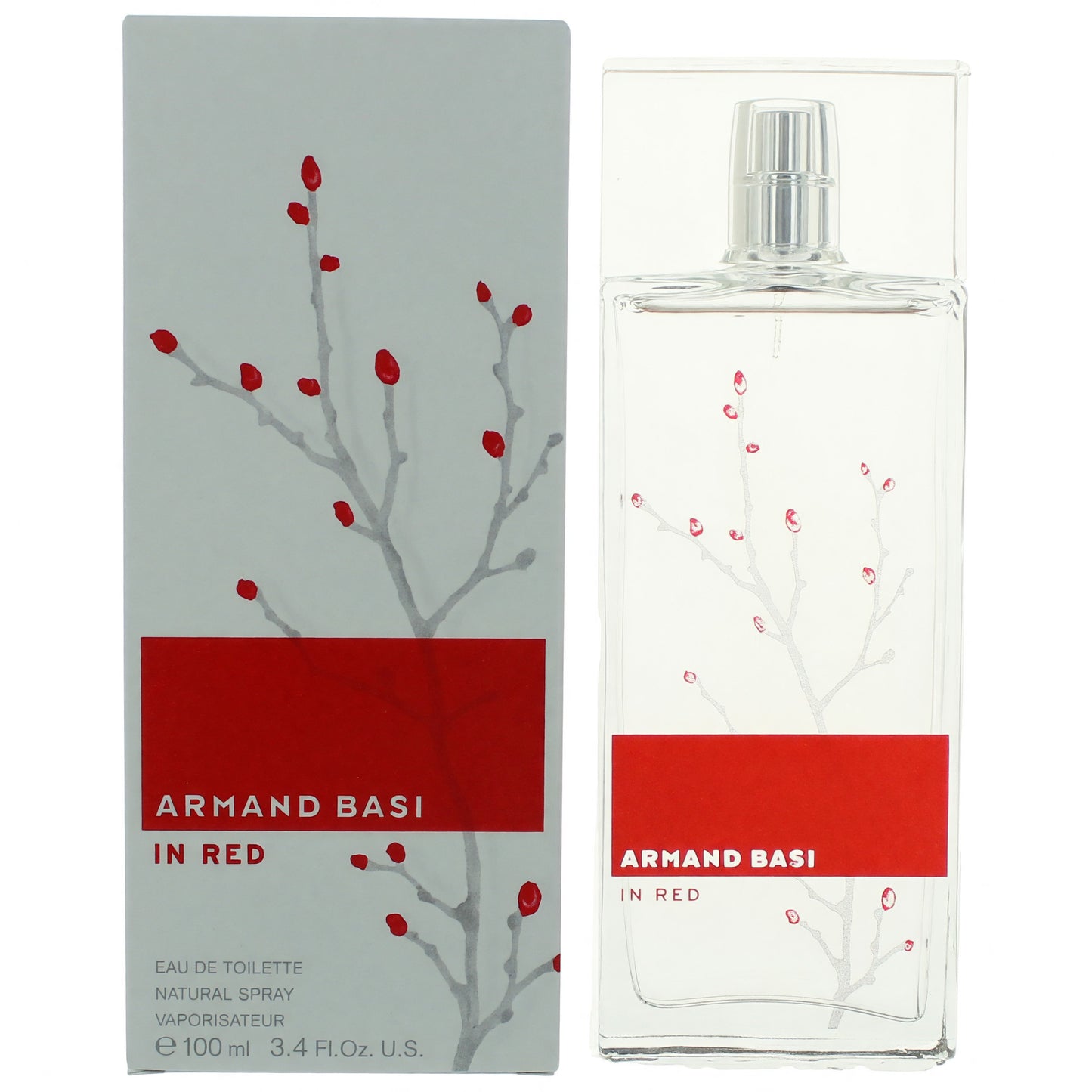 Armand Basi in Red by Armand Basi, 3.4 oz EDT Spray for Women by Armand Basi