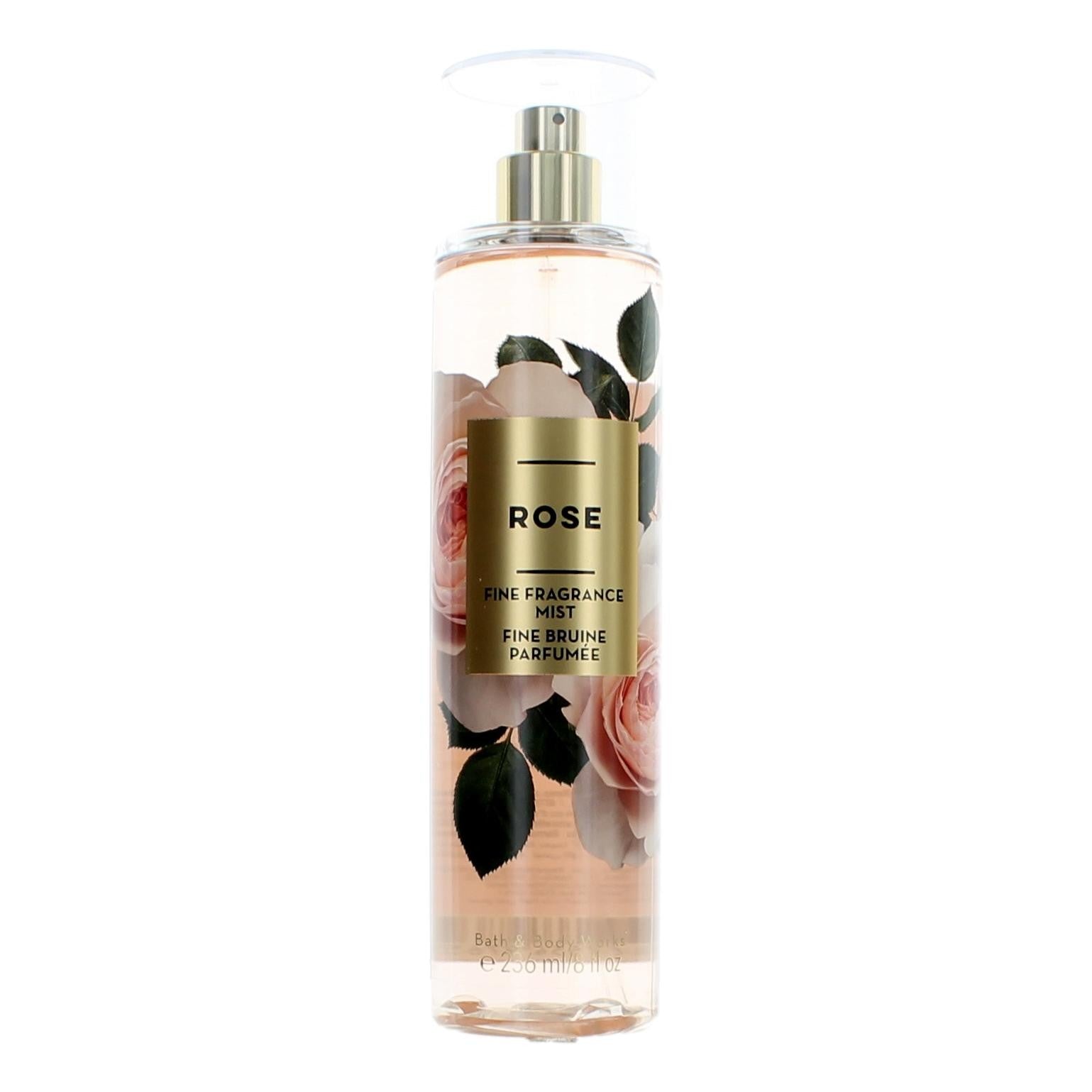 Rose by Bath & Body Works, 8 oz Fragrance Mist for Women by Bath & Body Works