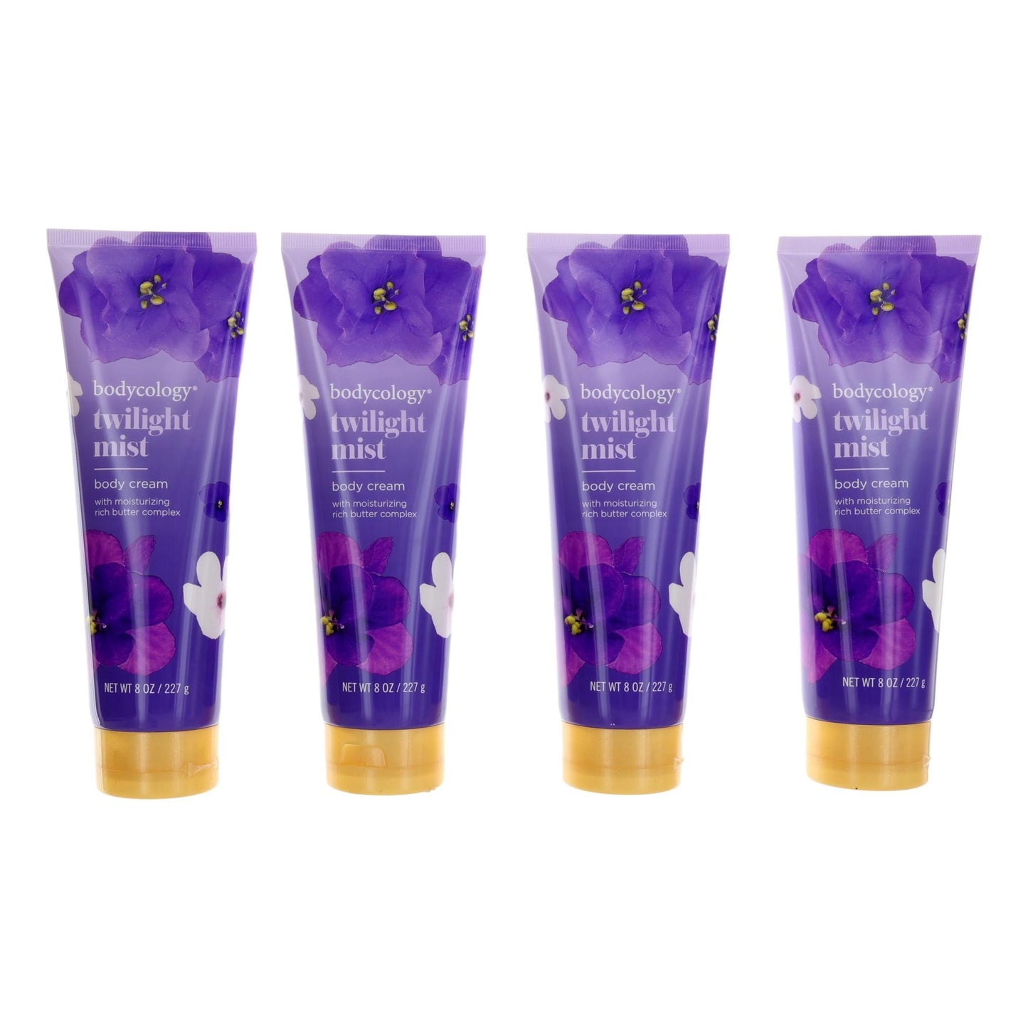 Twilight Mist by Bodycology, 4 Pack 8oz Moisturizing Body Cream women by Bodycology