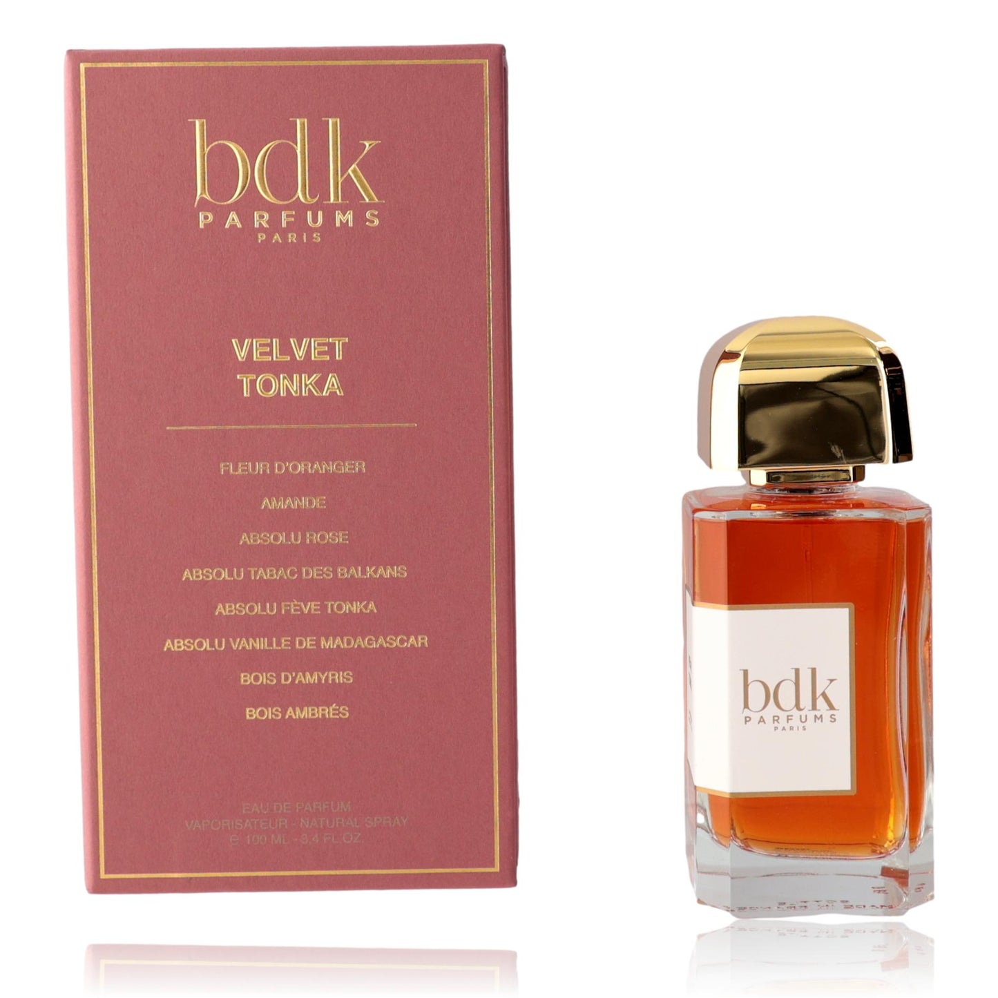 Velvet Tonka by BDK Parfums, 3.4 oz EDP Spray for Unisex by BDK Parfums