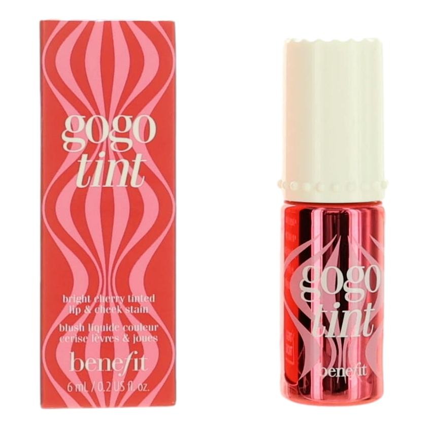 Gogo Tint by Benefit, 0.2 oz Bright Cherry Tinted Lip & Cheek Stain by Benefit