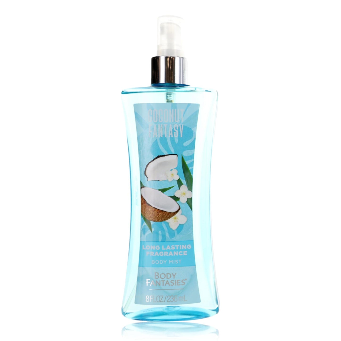 Coconut Fantasy by Body Fantasies, 8 oz Fragrance Body Spray for Women by Parfums De Coeur