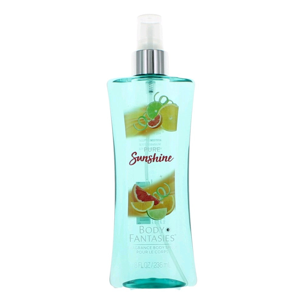 Pure Sunshine by Body Fantasies, 8 oz Fragrance Body Spray for Women by Parfums De Coeur