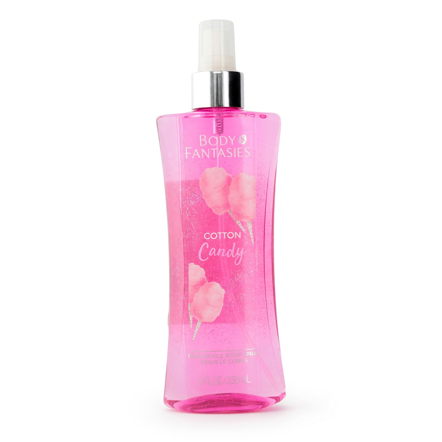 Cotton Candy by Body Fantasies, 8 oz Fragrance Body Spray for Women by Parfums De Coeur