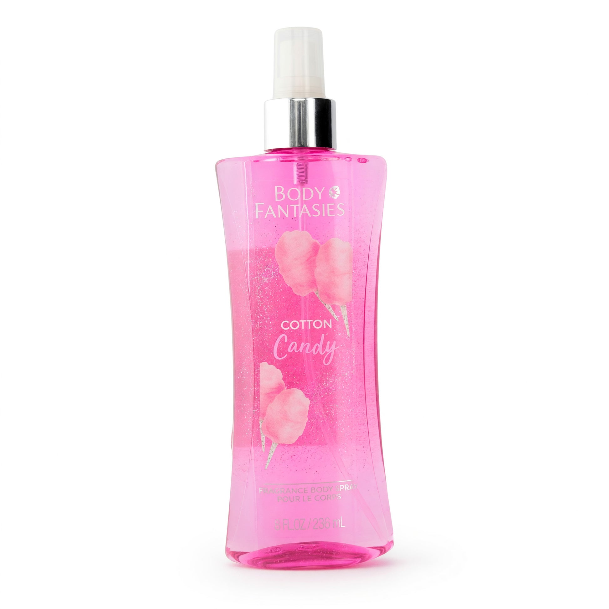 Cotton Candy by Body Fantasies, 8 oz Fragrance Body Spray for Women by Parfums De Coeur