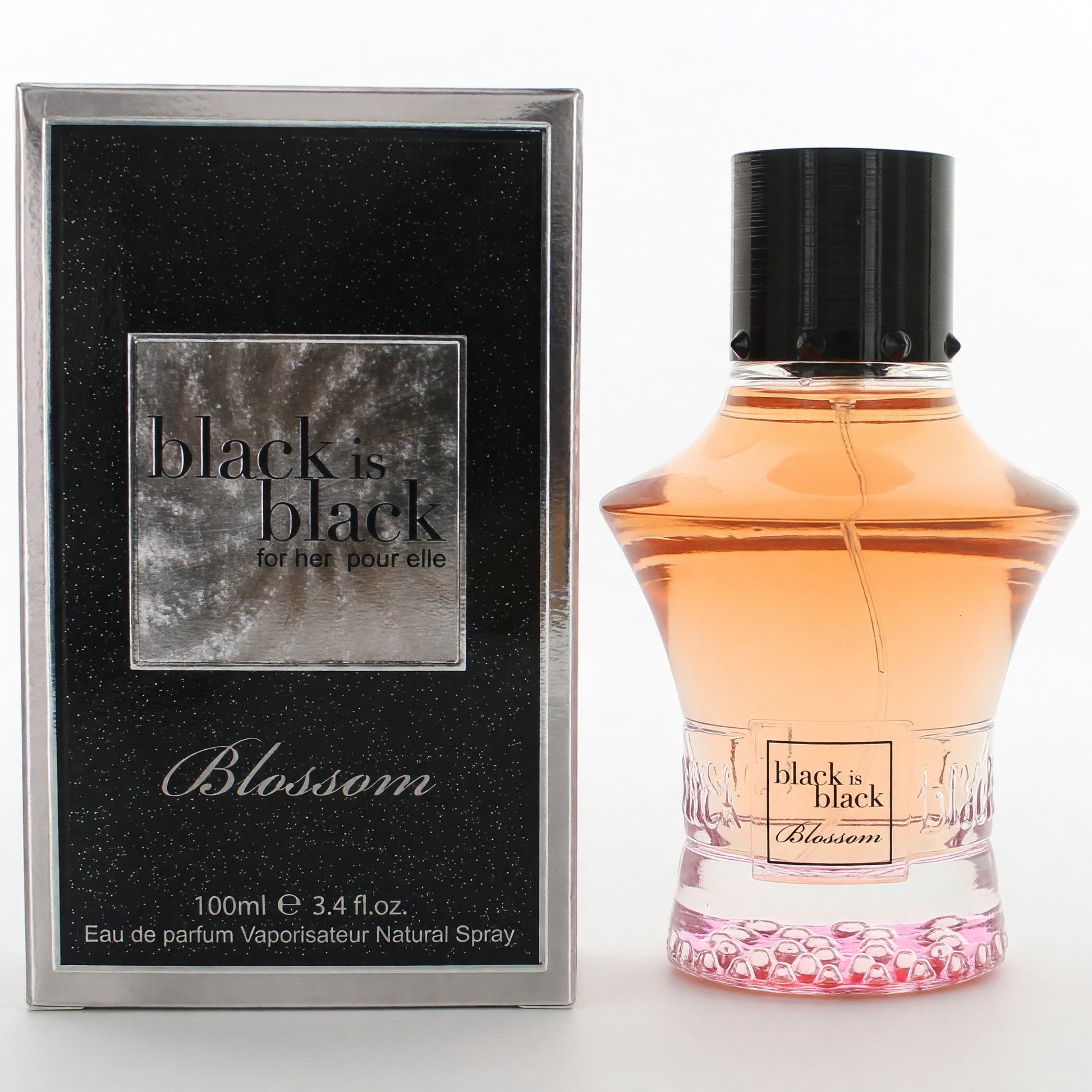 Black is Black Blossom by NuParfums, 3.4 oz EDP Spray for Women by nuparfums