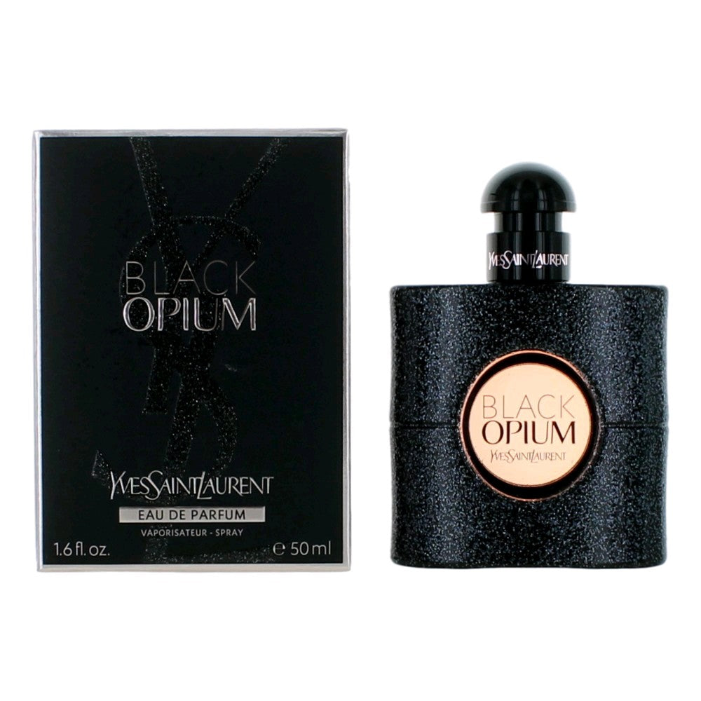 Black Opium by Yves Saint Laurent, 1.6 oz EDP Spray for Women by Yves Saint Laurent