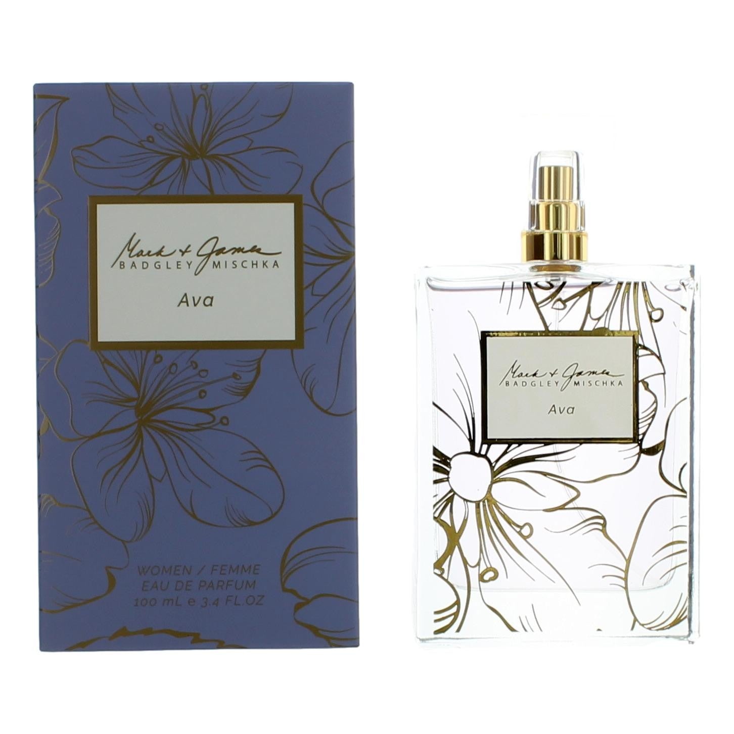 Ava by Badgley Mischka, 3.4 oz EDP Spray for Women by Badgley Mischka