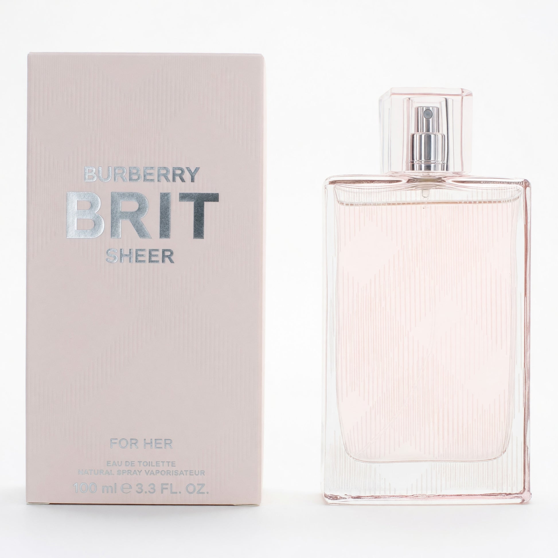 Brit Sheer by Burberry, 3.3 oz EDT Spray for Women by Burberry
