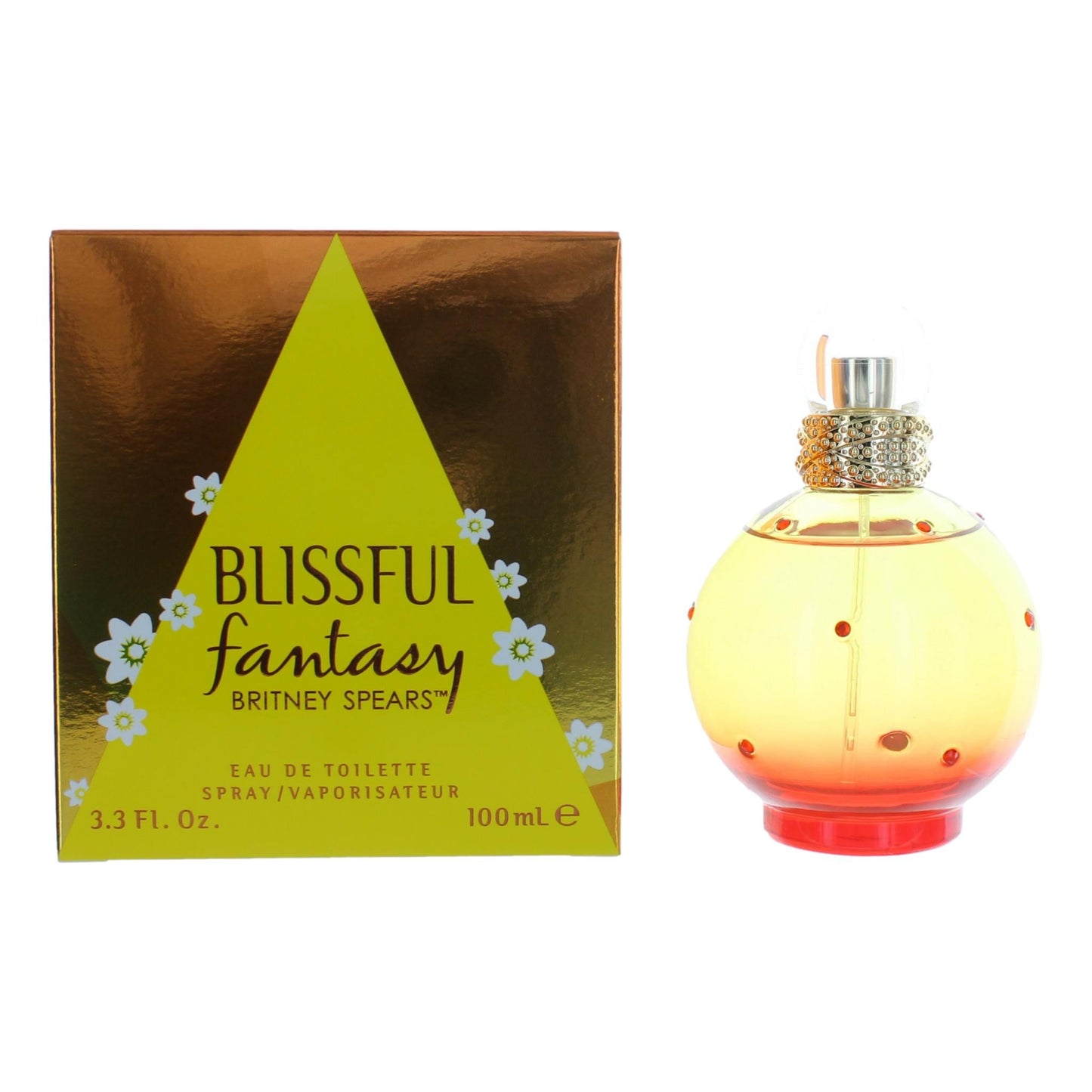 Blissful Fantasy by Britney Spears, 3.3 oz EDT Spray for Women by Britney Spears