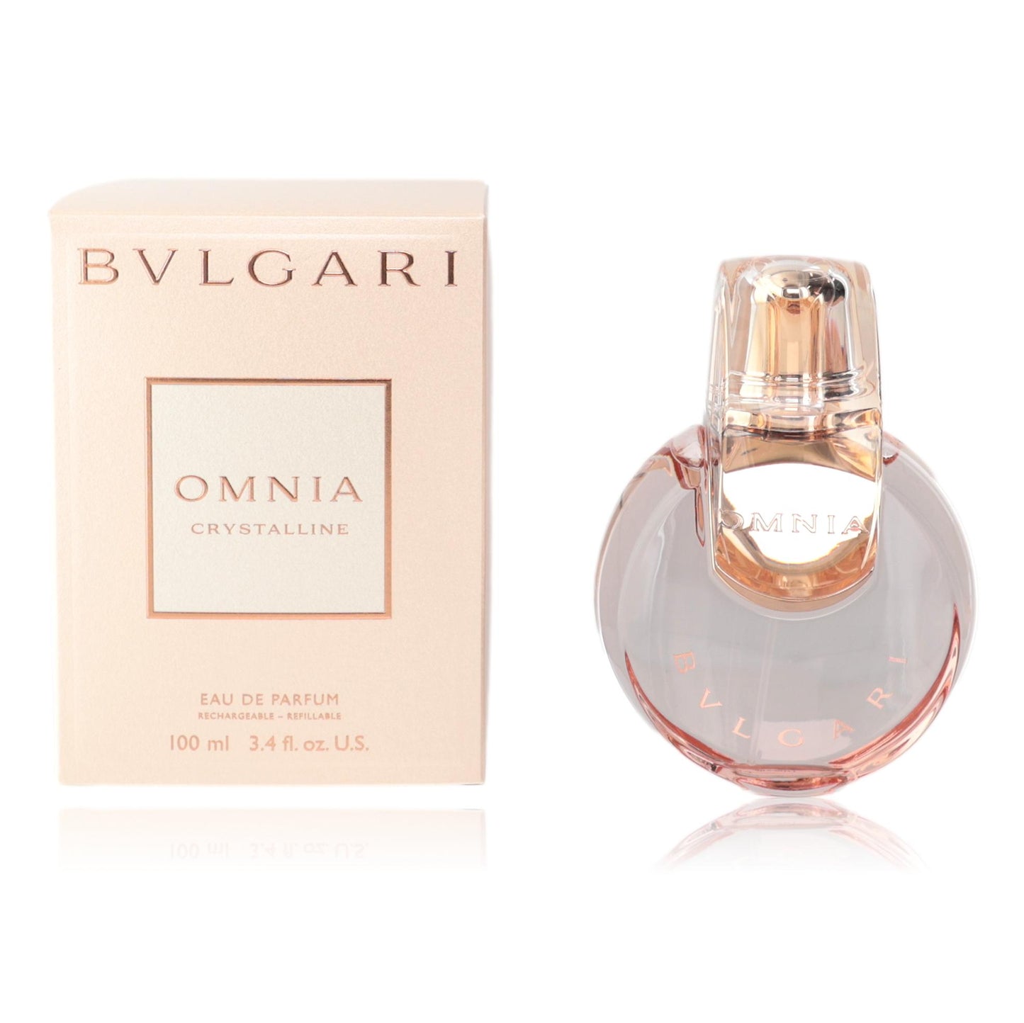 Omnia Crystalline by Bvlgari, 3.4 oz EDP Spray for Women by Bvlgari