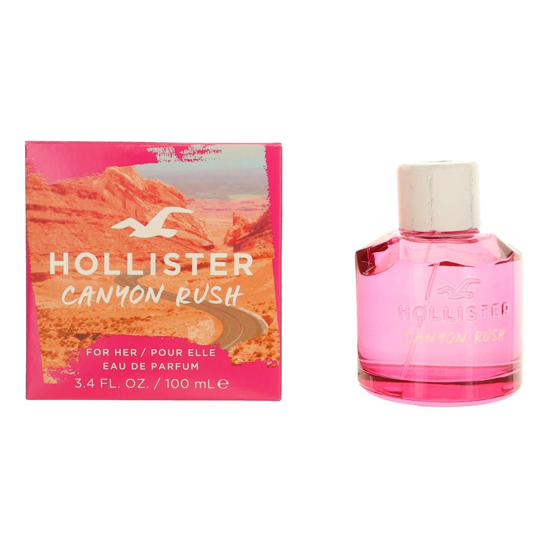 Canyon Rush by Hollister, 3.4 oz EDP Spray for Women by Hollister