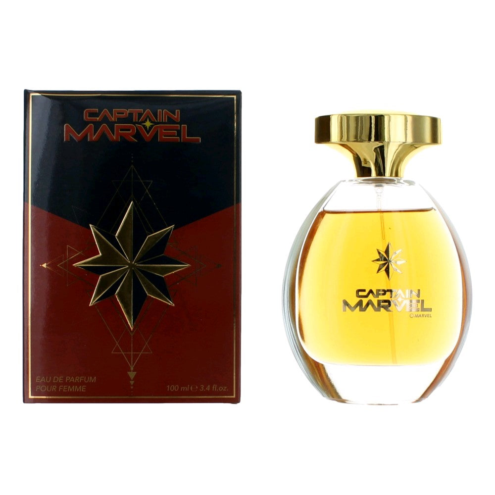 Captain Marvel by Marvel, 3.4 oz EDP Spray for Women by Marvel