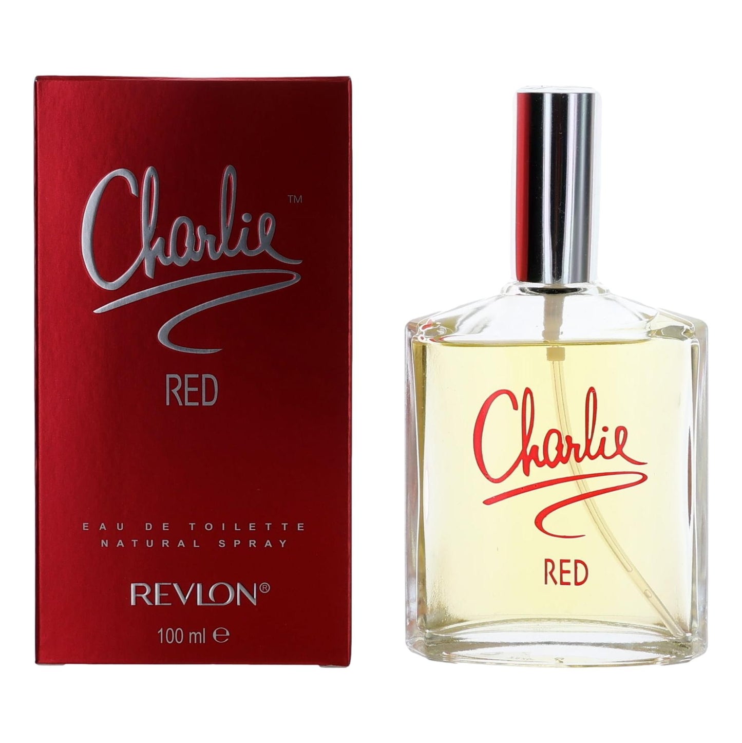 Charlie Red by Revlon, 3.4 oz EDT Spray for Women by Revlon