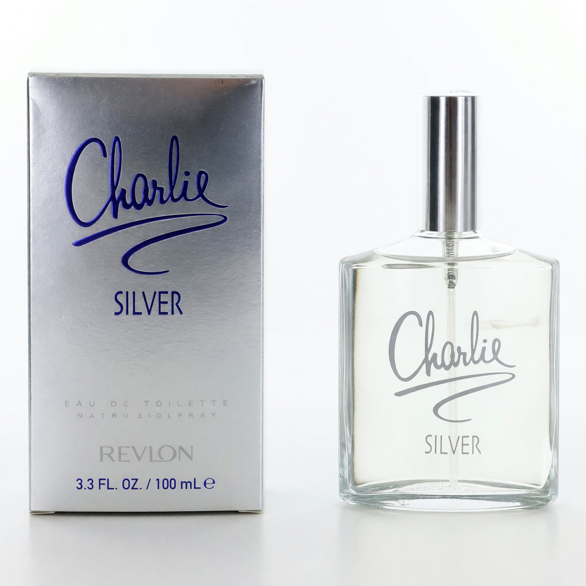 Charlie Silver by Revlon, 3.4 oz EDT Spray for Women by Revlon