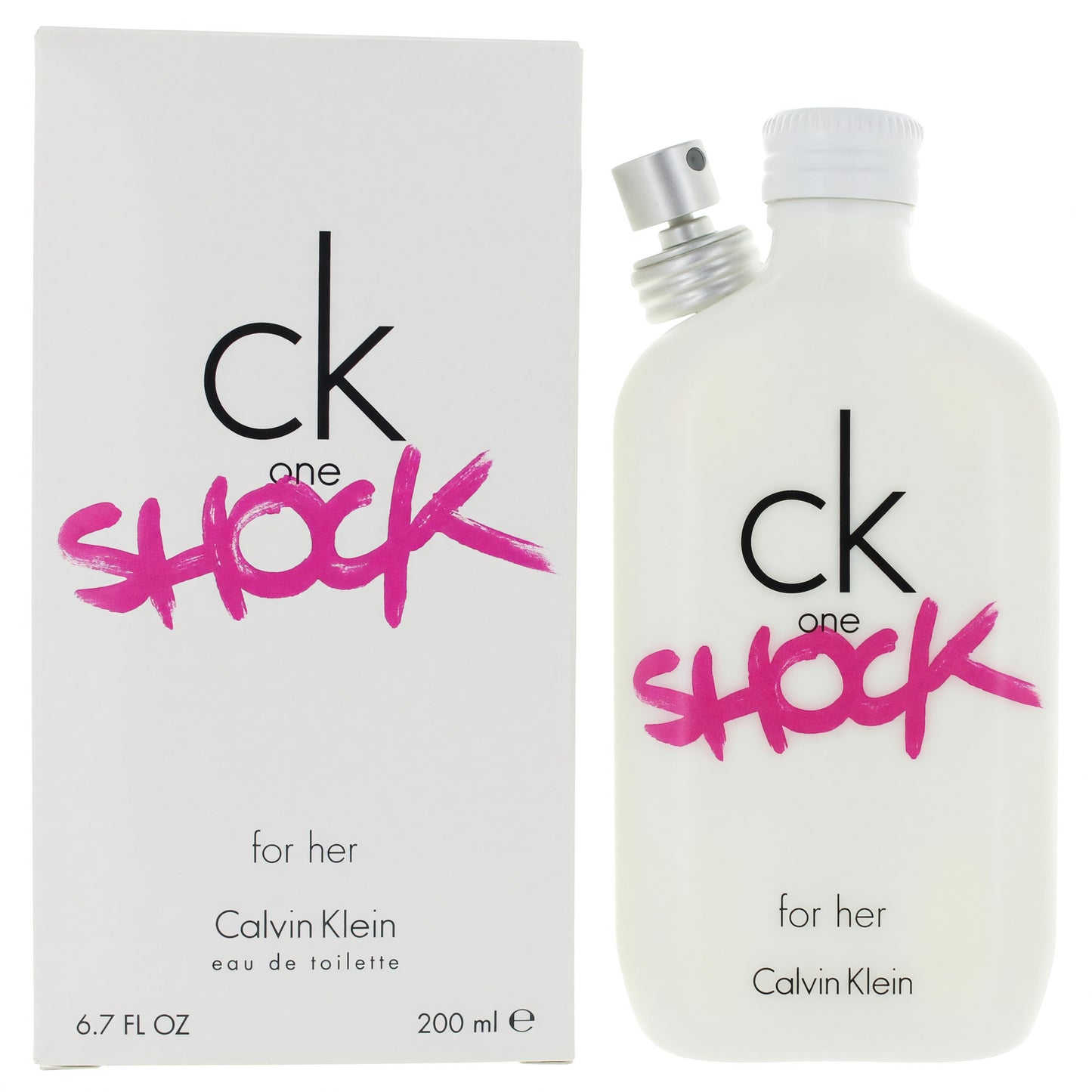 CK One Shock by Calvin Klein, 6.7 oz EDT Spray for Women by Calvin Klein