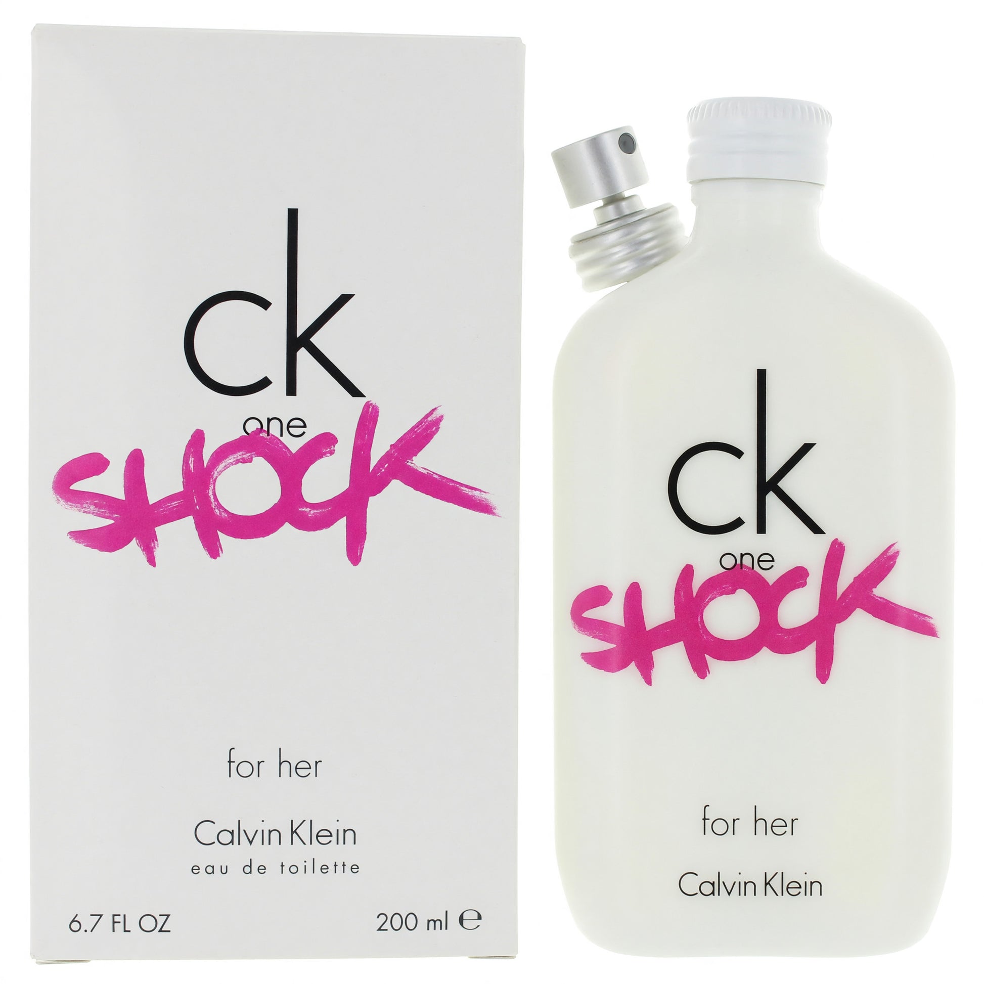 CK One Shock by Calvin Klein, 6.7 oz EDT Spray for Women by Calvin Klein