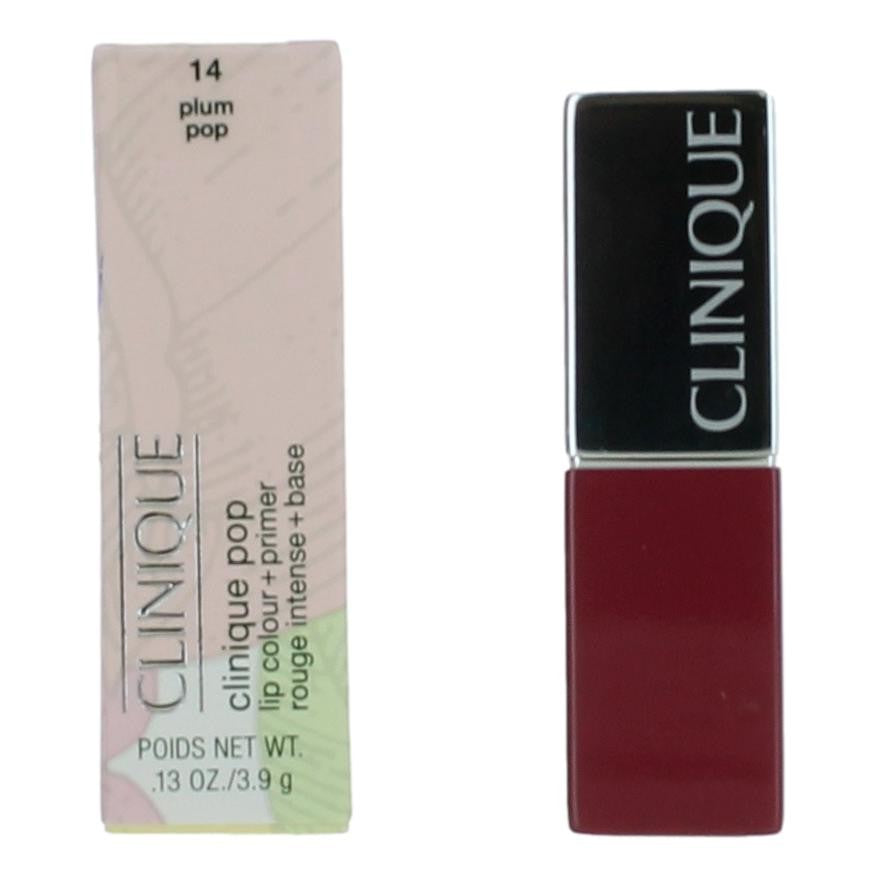 Clinique Pop by Clinique, .13 oz Lip Colour + Primer- 14 Plum Pop by Clinique
