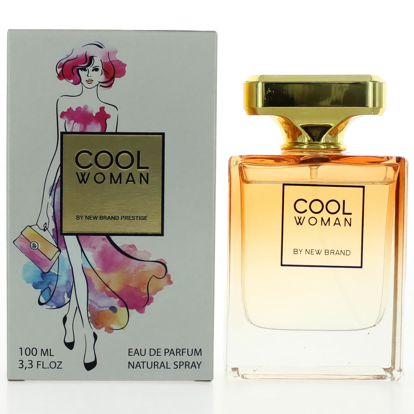 Cool Woman by New Brand, 3.3 oz EDP Spray for Women by New Brand