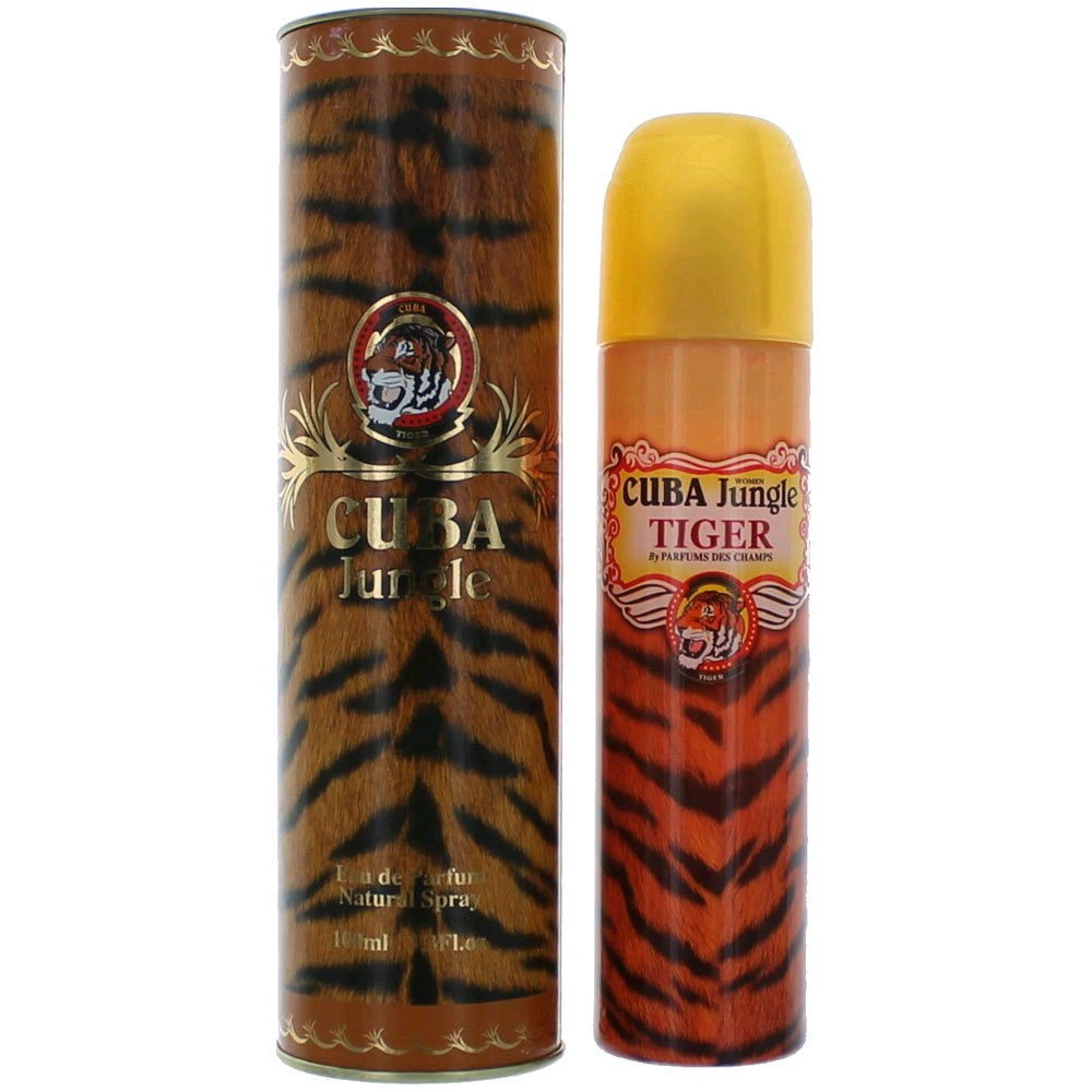 Cuba Jungle Tiger by Cuba, 3.3 oz EDP Spray for Women by Cuba