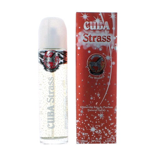 Cuba Jungle Zebra by Cuba, 3.4 oz Glittering EDP Spray for Women by Cuba