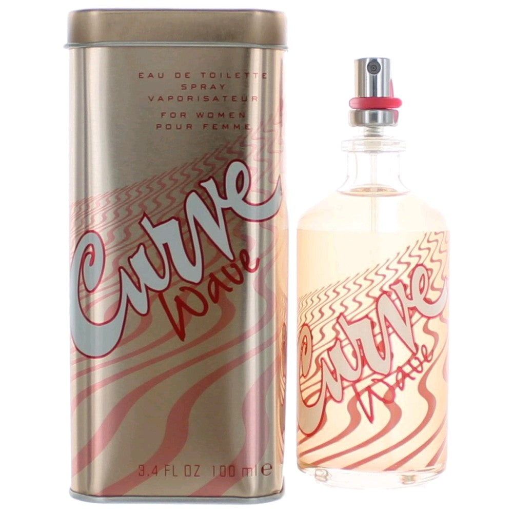 Curve Wave by Liz Claiborne, 3.4 oz EDT Spray for Women by Liz Claiborne