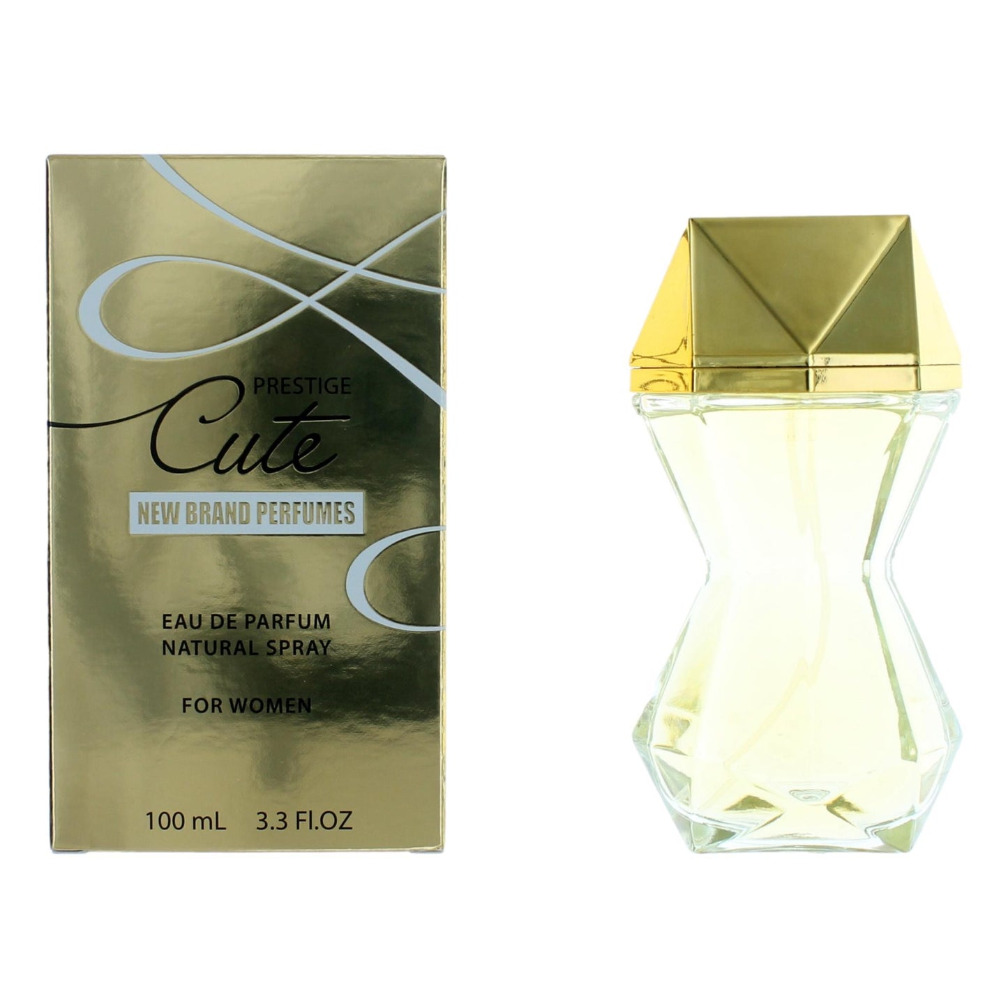 Cute by New Brand, 3.3 oz EDP Spray for Women by New Brand