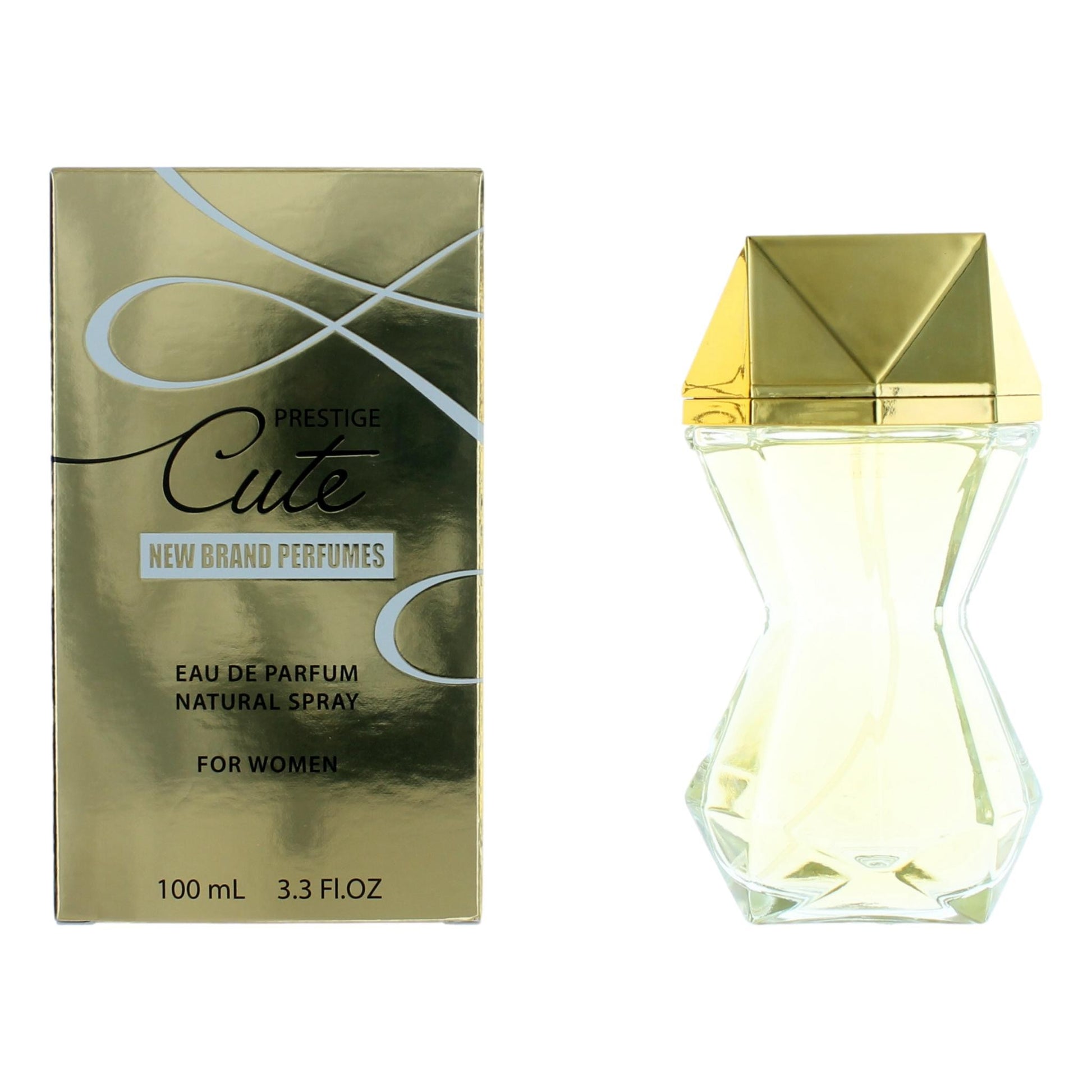 Cute by New Brand, 3.3 oz EDP Spray for Women by New Brand
