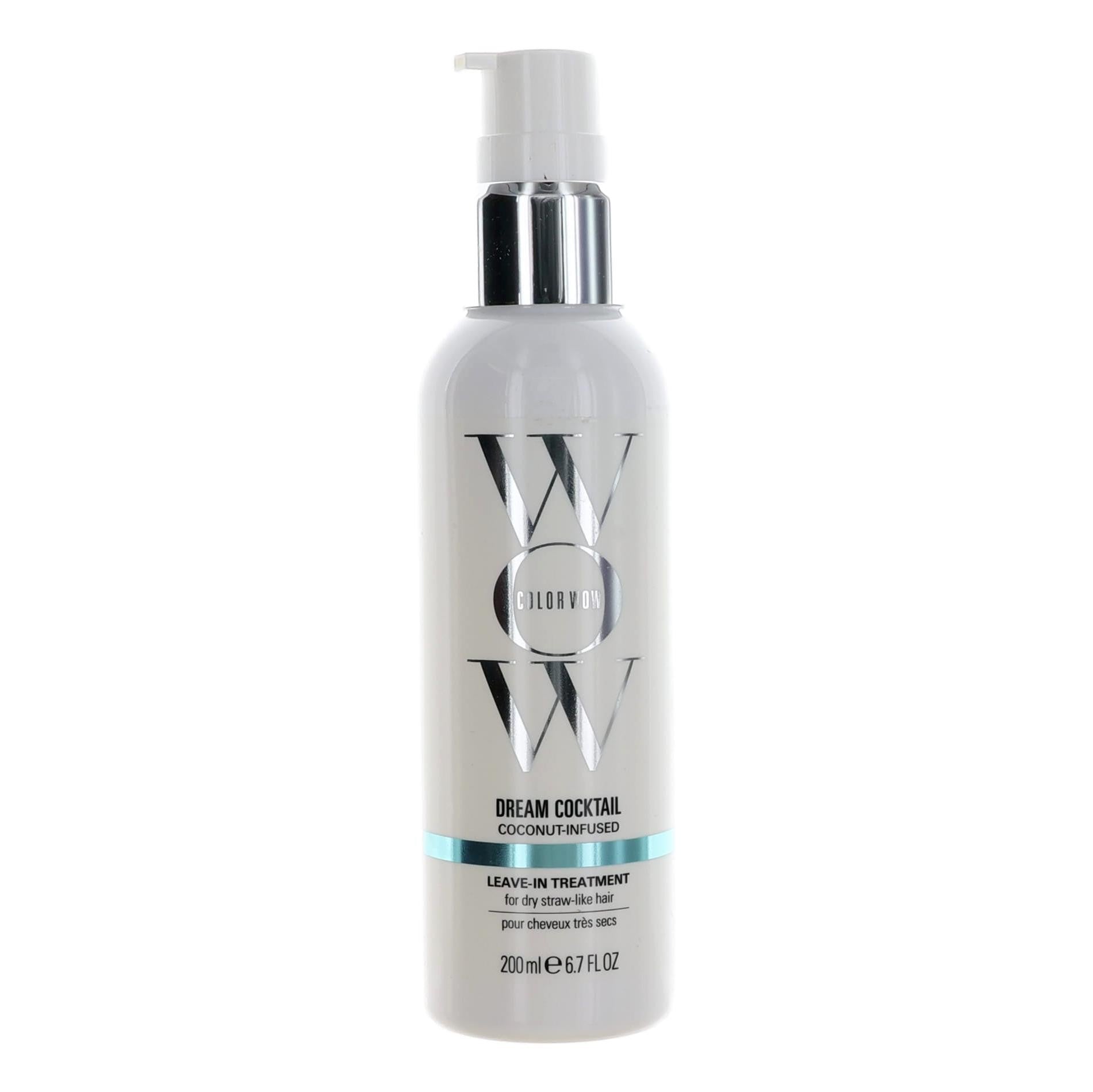 Color Wow Dream Cocktail by Color Wow, 6.7oz Coconut-Infused Leave-In Treatment by Color Wow