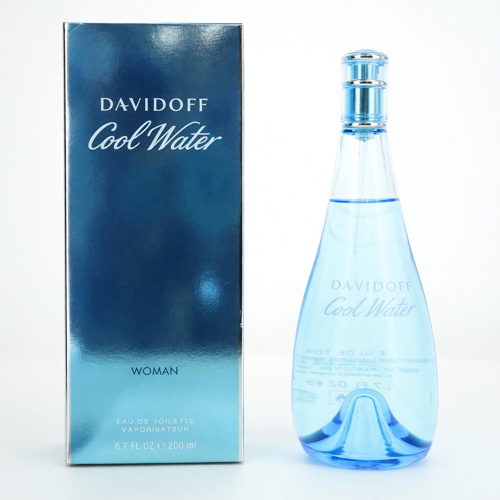 Cool Water by Davidoff, 6.7 oz EDT Spray for Women by Davidoff