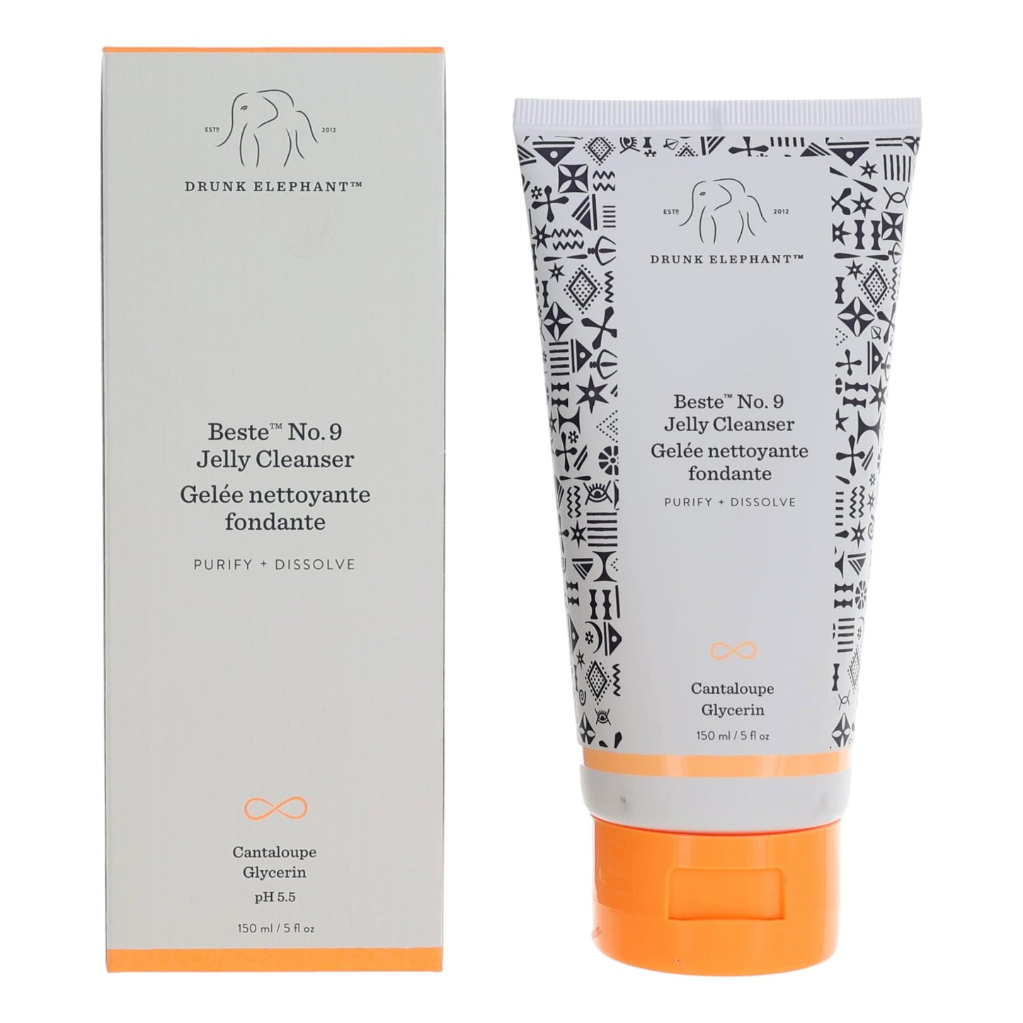 Drunk Elephant Beste No.9 Jelly Cleanser by Drunk Elephant, 5oz Facial Cleanser by Drunk Elephant