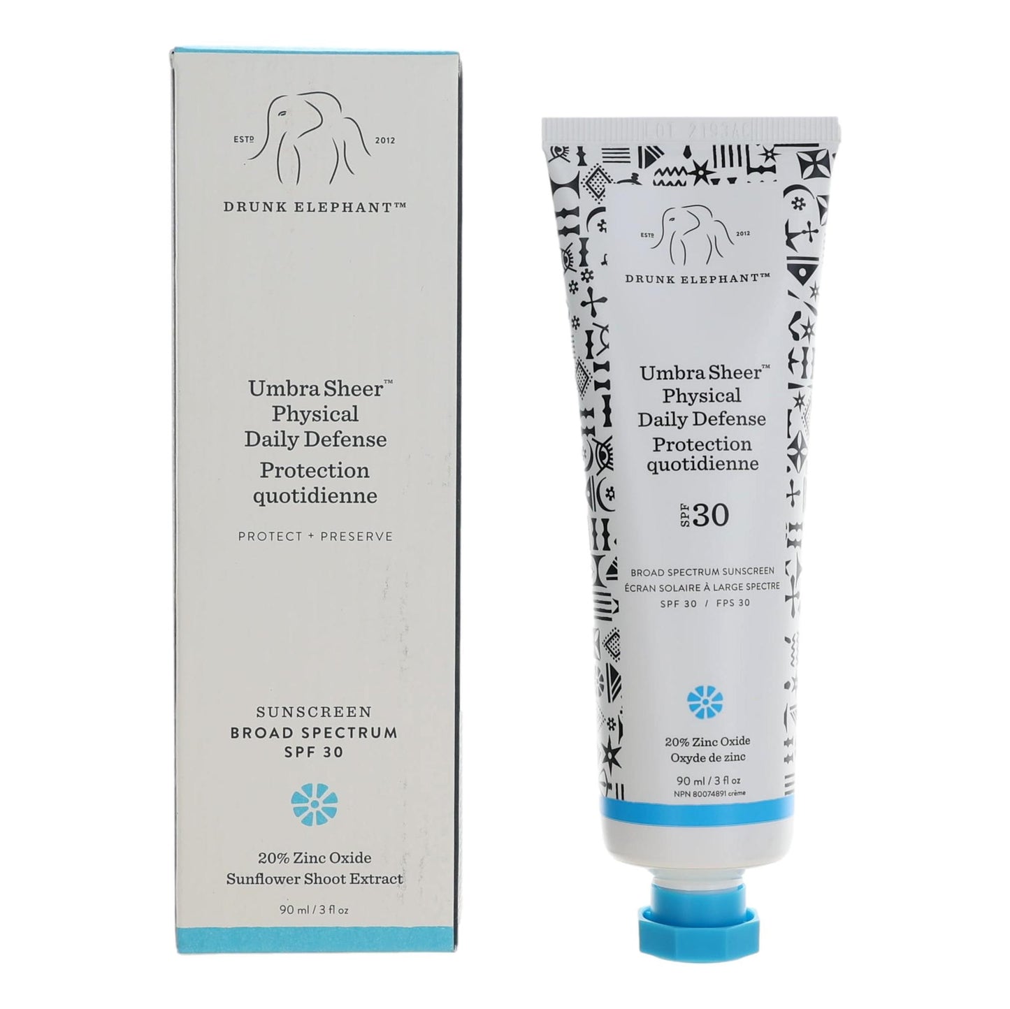 Drunk Elephant UmbraSheer by Drunk Elephant, 3 oz Sunscreen SPF 30 by Drunk Elephant