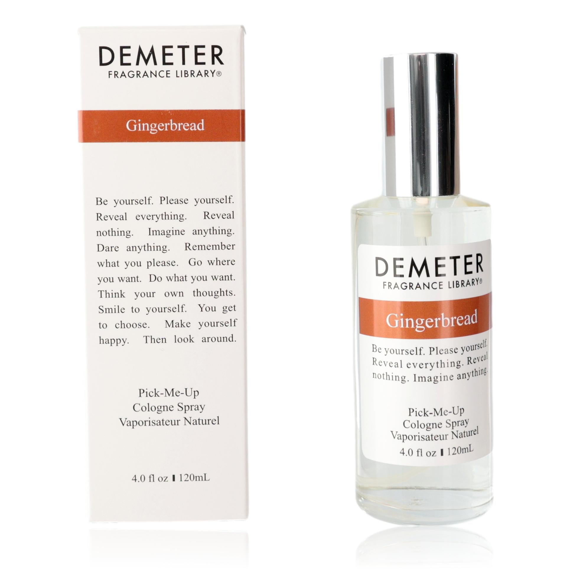 Gingerbread by Demeter, 4 oz Cologne Spray for Unisex by Demeter