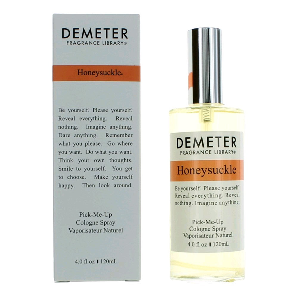Honeysuckle by Demeter, 4 oz Cologne Spray for Women by Demeter