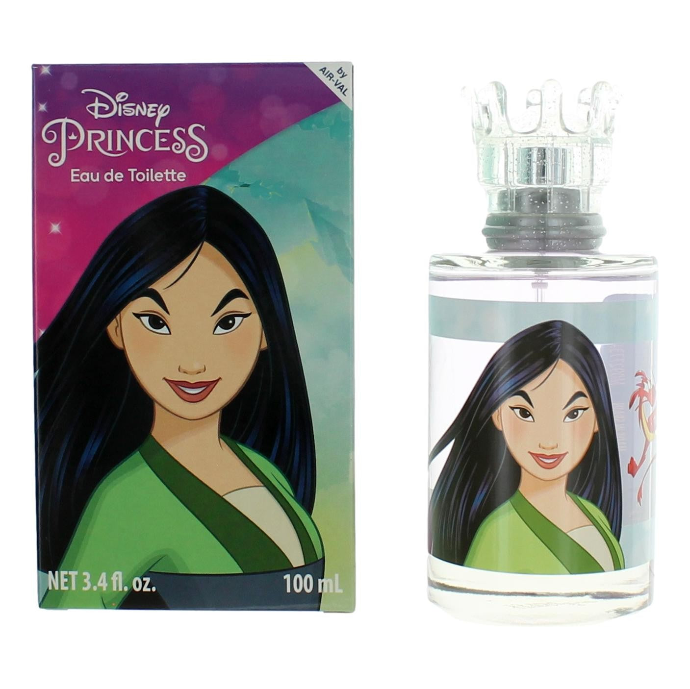 Disney Princess Mulan by Disney Princess, 3.4 oz EDT Spray for Girls by Disney