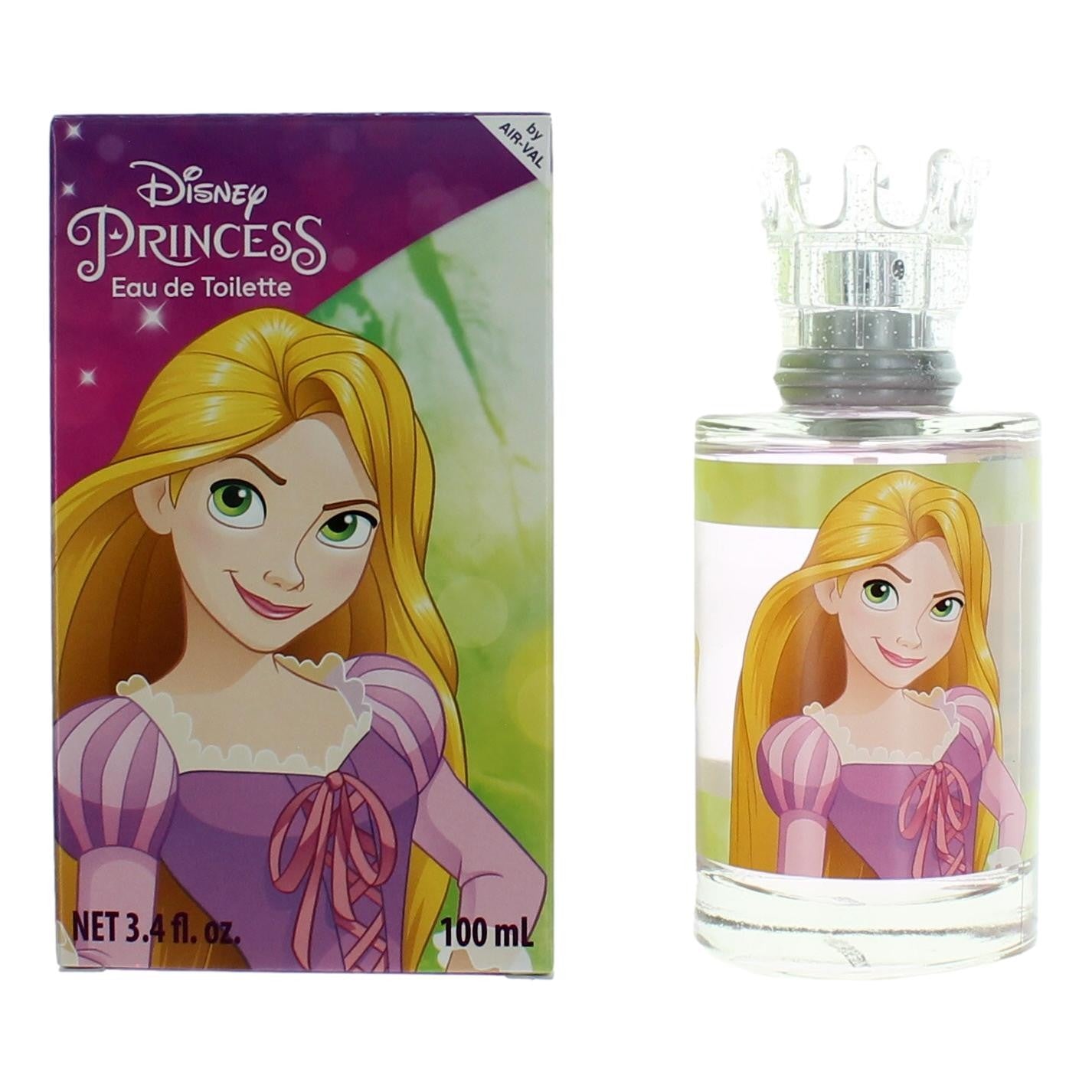 Disney Princess Rapunzel by Disney Princess, 3.4oz EDT Spray for Girls by Disney