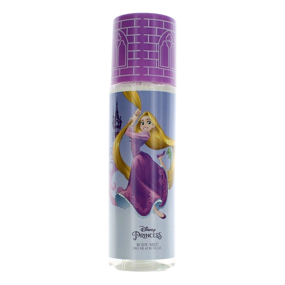 Disney Rapunzel Castle by Disney Princess, 8 oz Body Mist for Women by Disney Princess