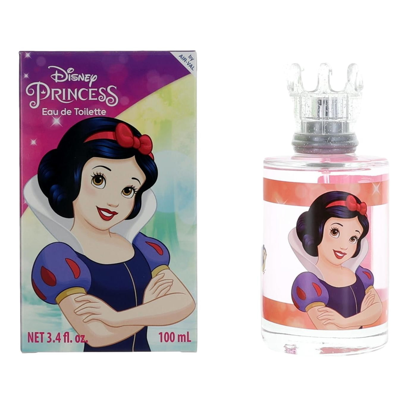 Disney Princess Snow White by Air-Val, 3.4 oz EDT Spray for Girls by Disney