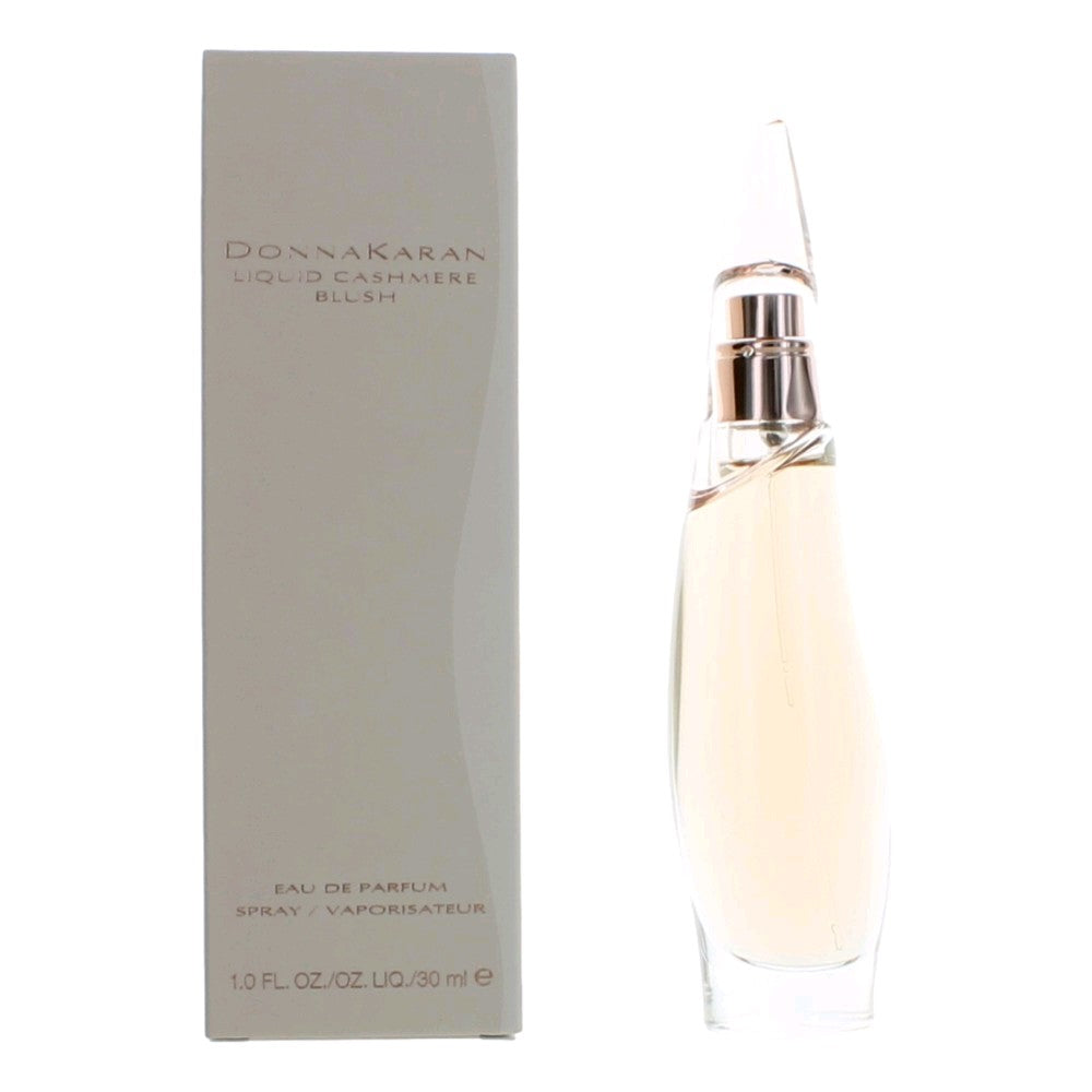 Liquid Cashmere Blush by Donna Karan, 1 oz EDP Spray for Women by Donna Karan