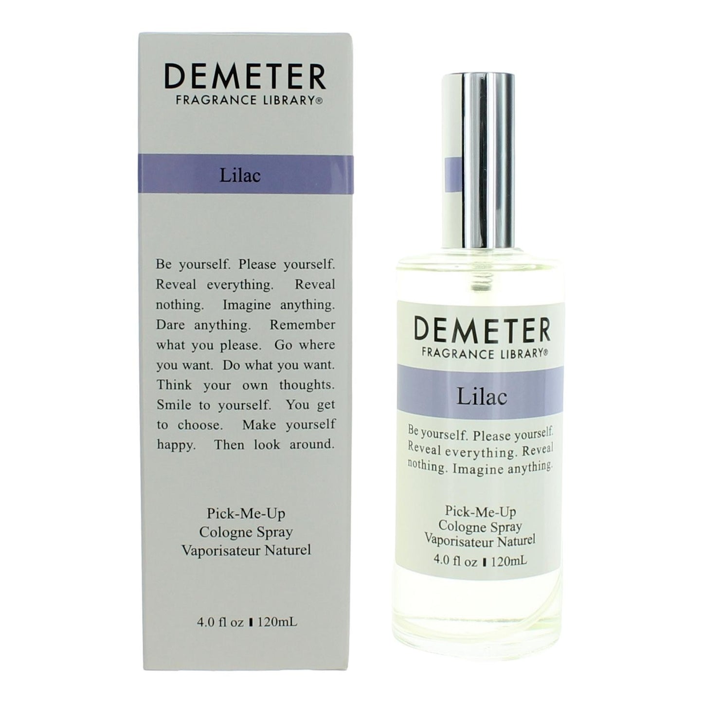 Lilac by Demeter, 4 oz Pick-Me-Up Cologne Spray for Women by Demeter