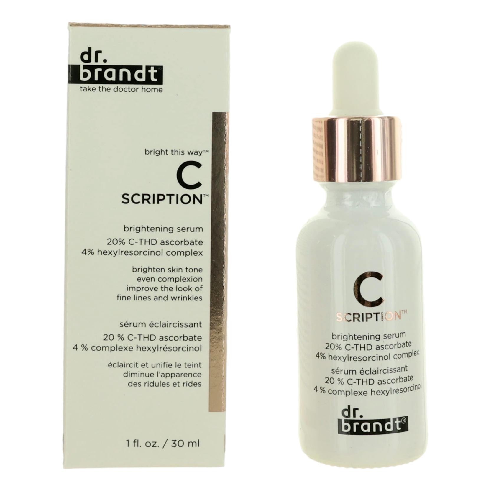 Dr. Brandt Bright This Way C Scription by Dr. Brandt, 1oz Brightening Serum by Dr. Brandt