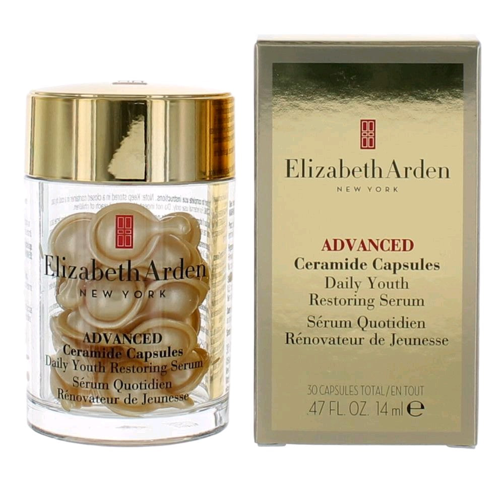Ceramide by Elizabeth Arden, 30 Advanced Daily Youth Restoring Serum Capsules by Elizabeth Arden