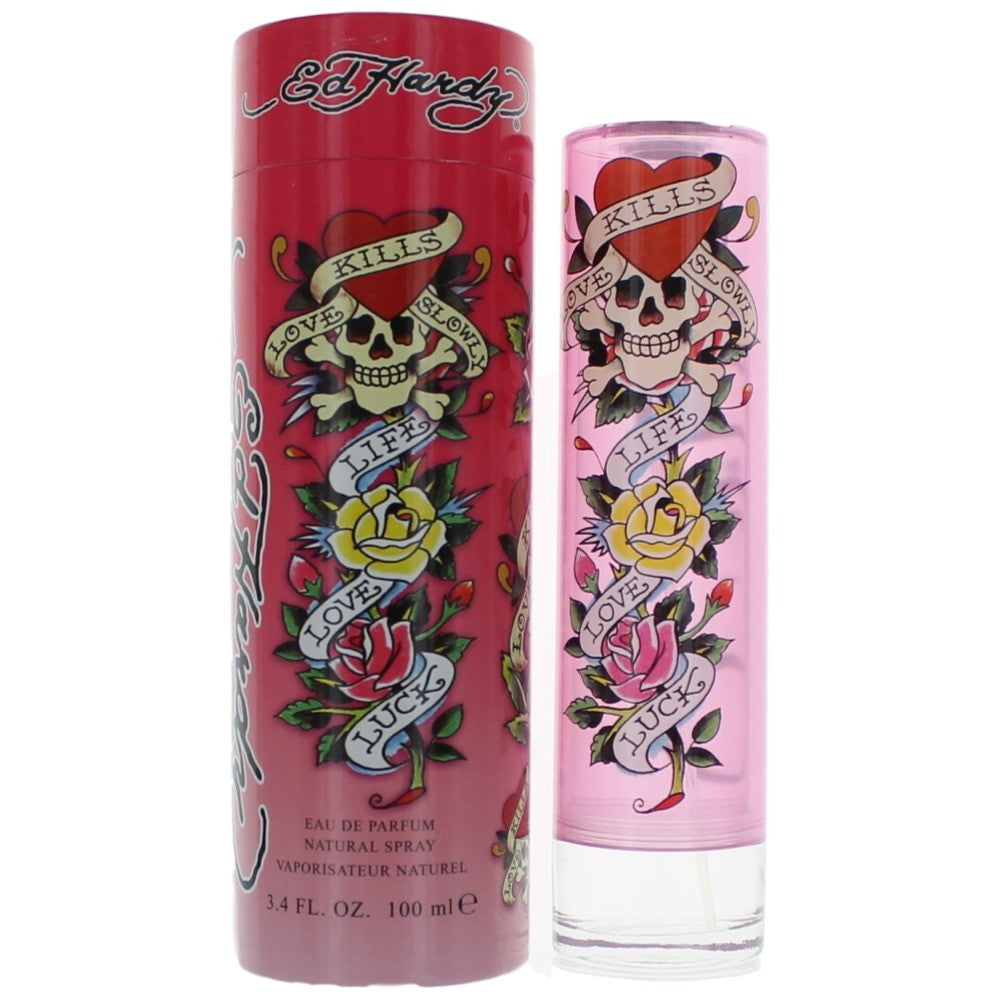 Ed Hardy by Christian Audigier, 3.4 oz EDP Spray for Women by Christian Audigier