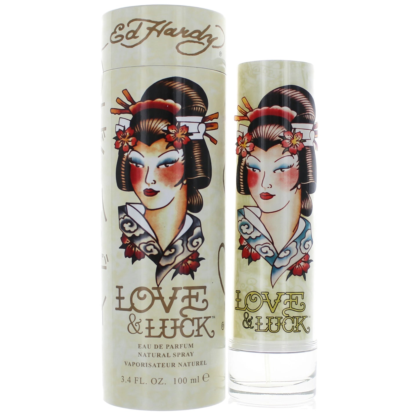 Ed Hardy Love & Luck by Christian Audigier, 3.4 oz EDP Spray for Women by Christian Audigier