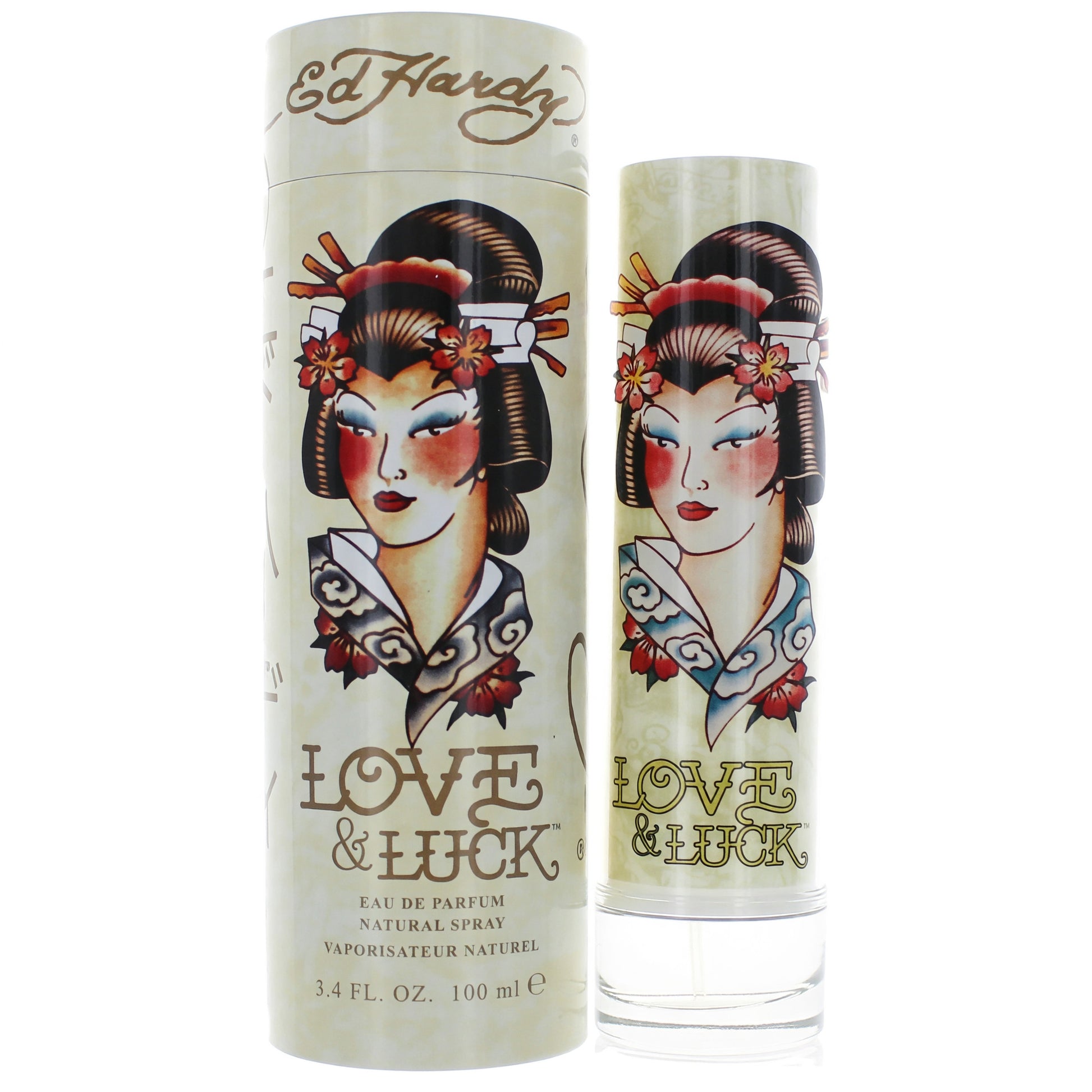 Ed Hardy Love & Luck by Christian Audigier, 3.4 oz EDP Spray for Women by Christian Audigier