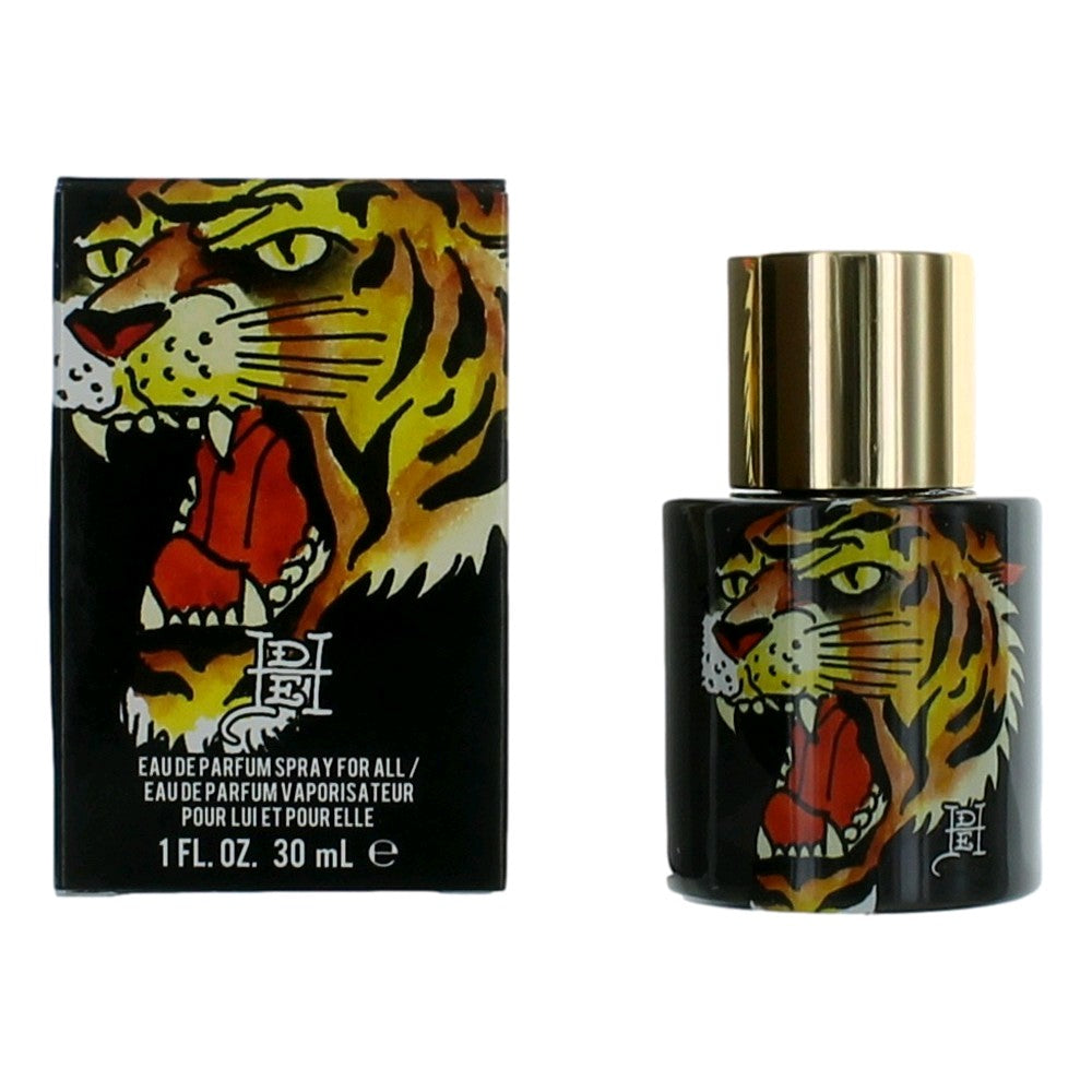 Ed Hardy Tiger Ink by Ed Hardy, 1 oz EDP Spray for Unisex by Ed Hardy