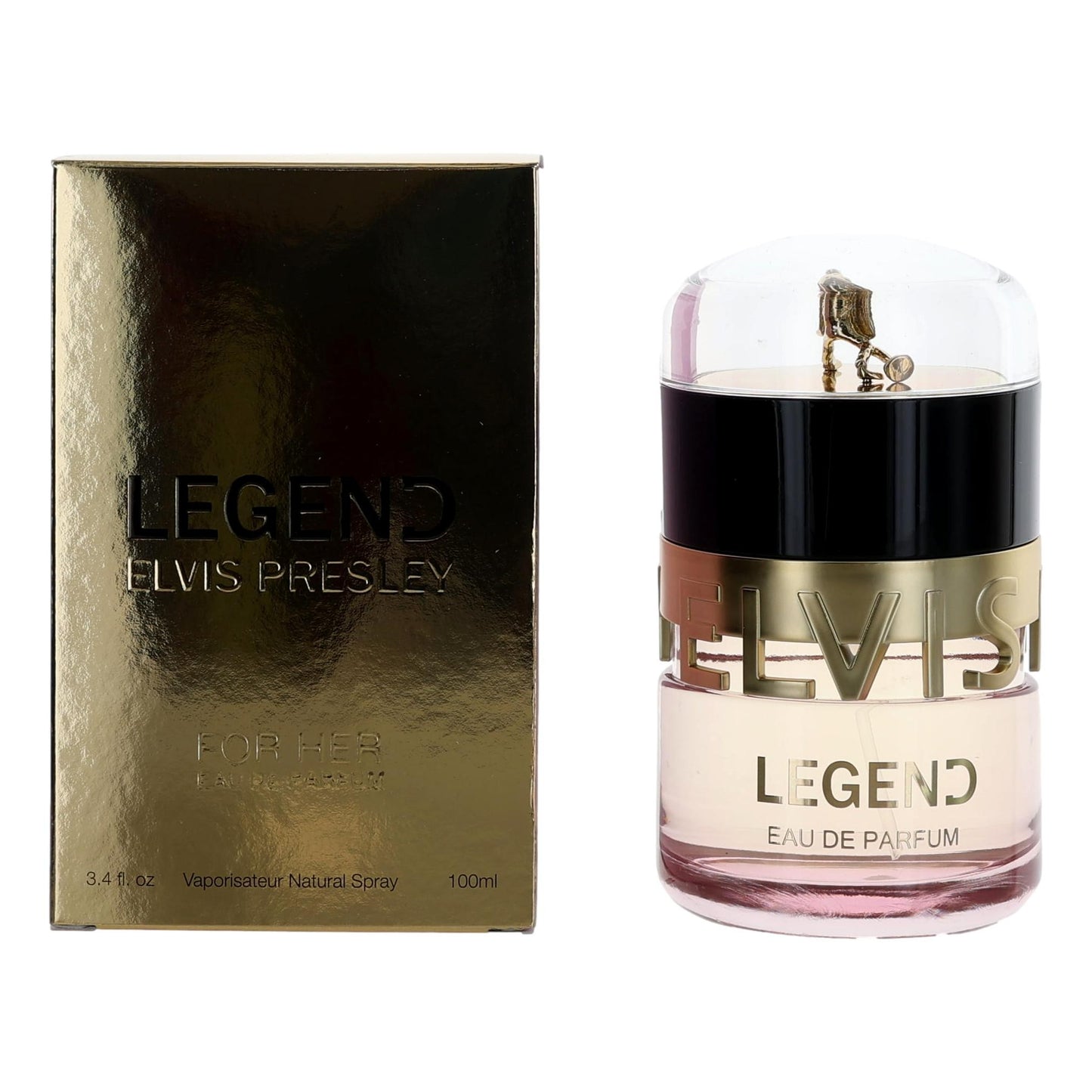 Legend For Her by Elvis Presley, 3.4 oz EDP Spray for Women by Elvis Presley