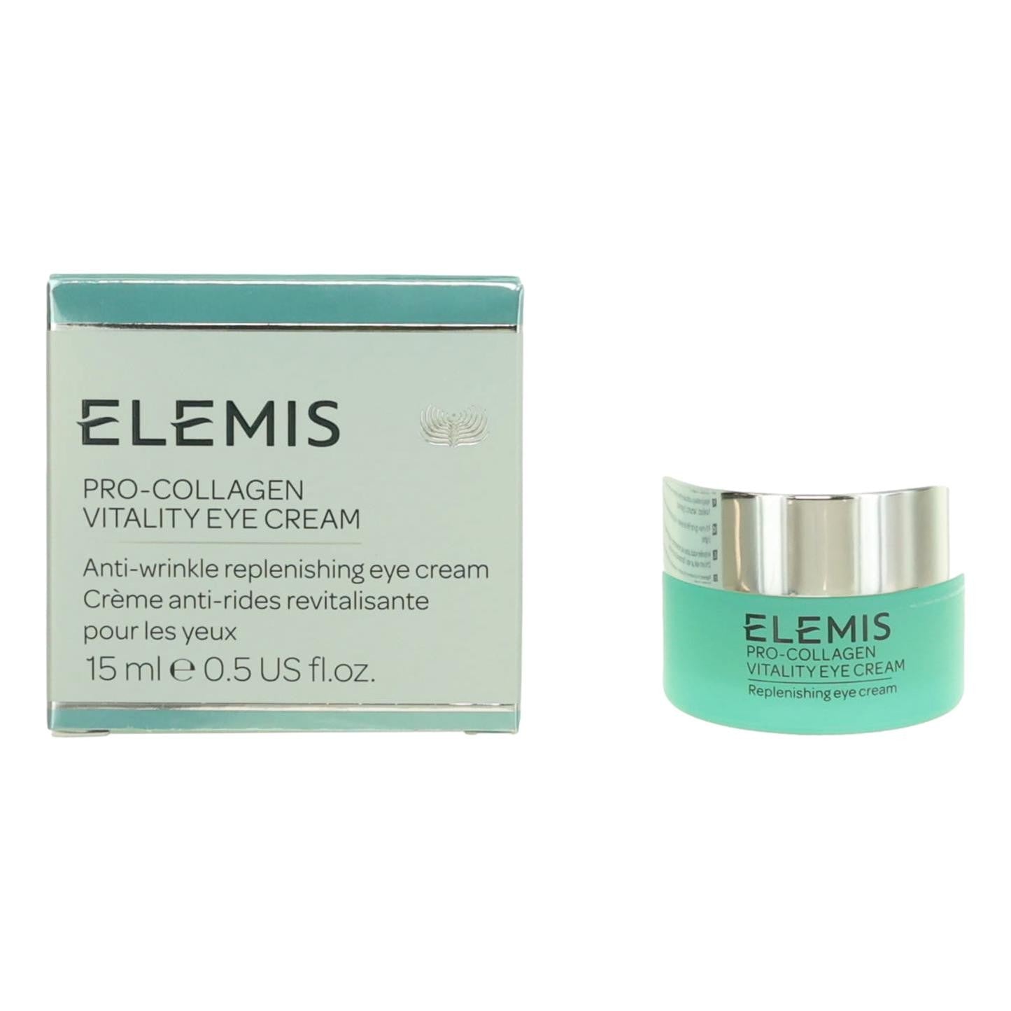 Elemis Pro-Collagen Vitality Eye Cream 0.5 Anti-Wrinkle Replenishing Eye Cream by Elemis